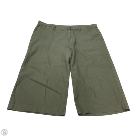 Capris By Gap In Green, Size: 16