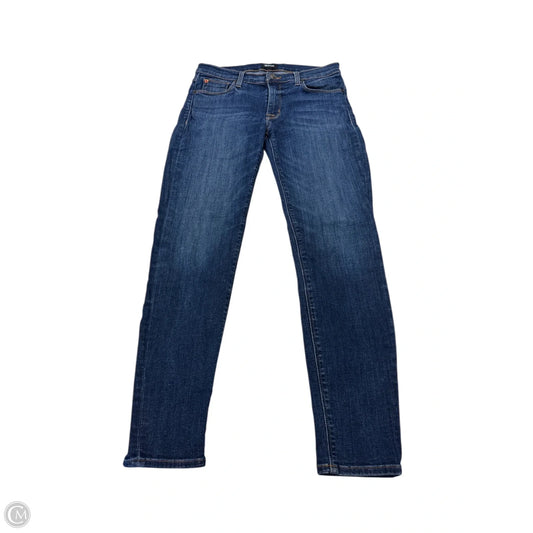 Jeans Skinny By Hudson In Blue Denim, Size: 4