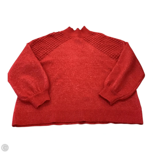Sweater By Nine West In Red, Size: 1x