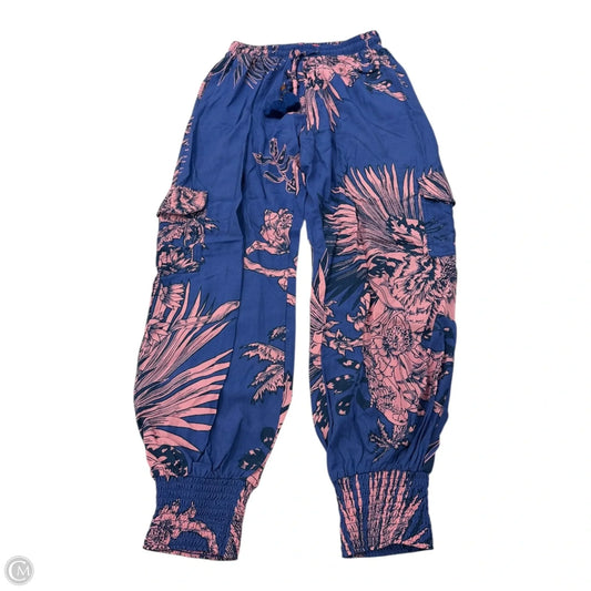 Pants Lounge By Clothes Mentor In Floral Print, Size: S