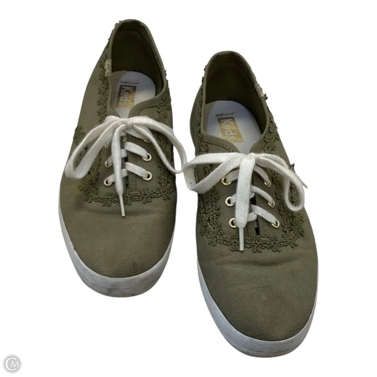 Shoes Sneakers By Keds In Green, Size: 8.5