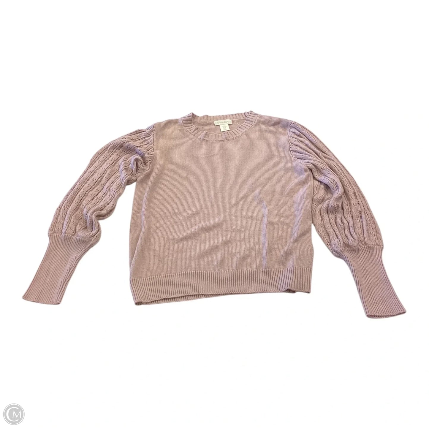 Sweater By Cynthia Rowley In Mauve, Size: Xl