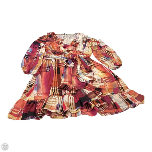 Dress Casual Midi By Inc In Multi-colored, Size: 8