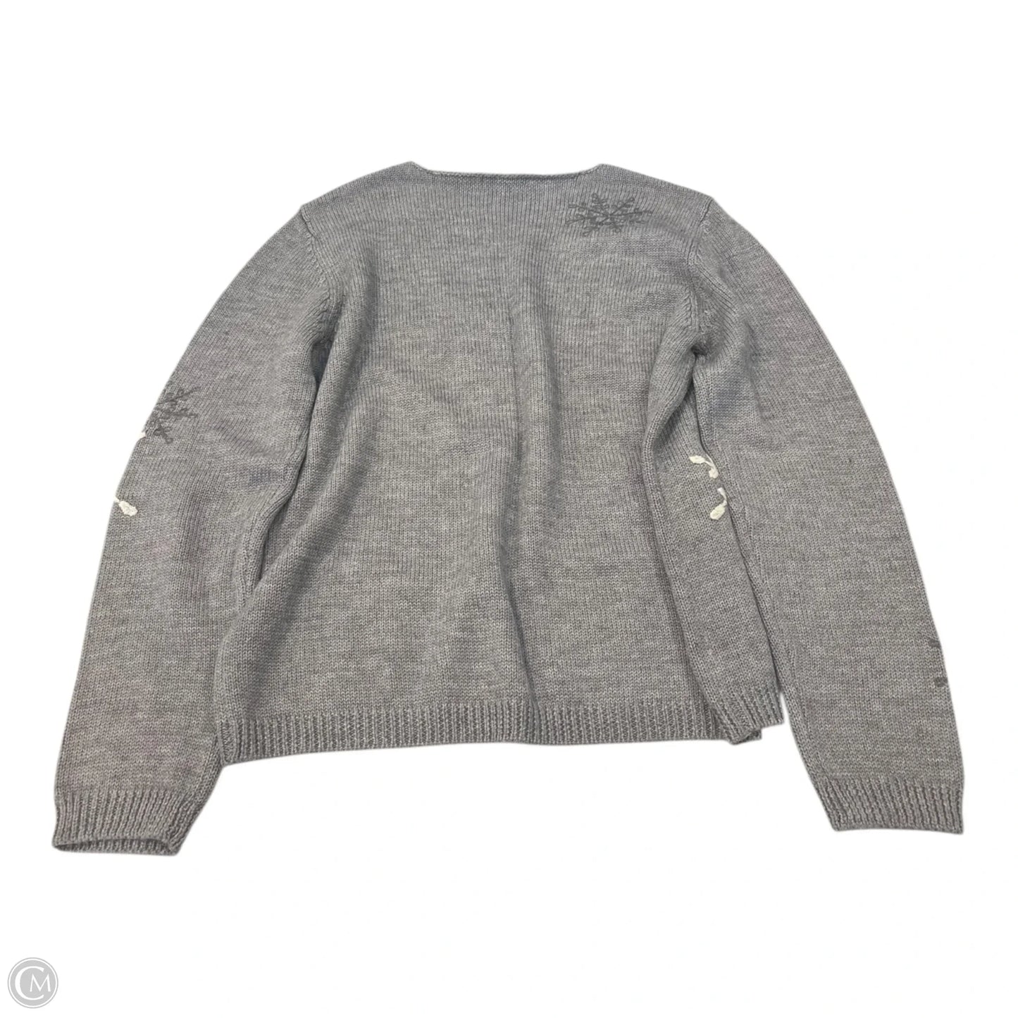 Sweater By Orvis In Grey, Size: L