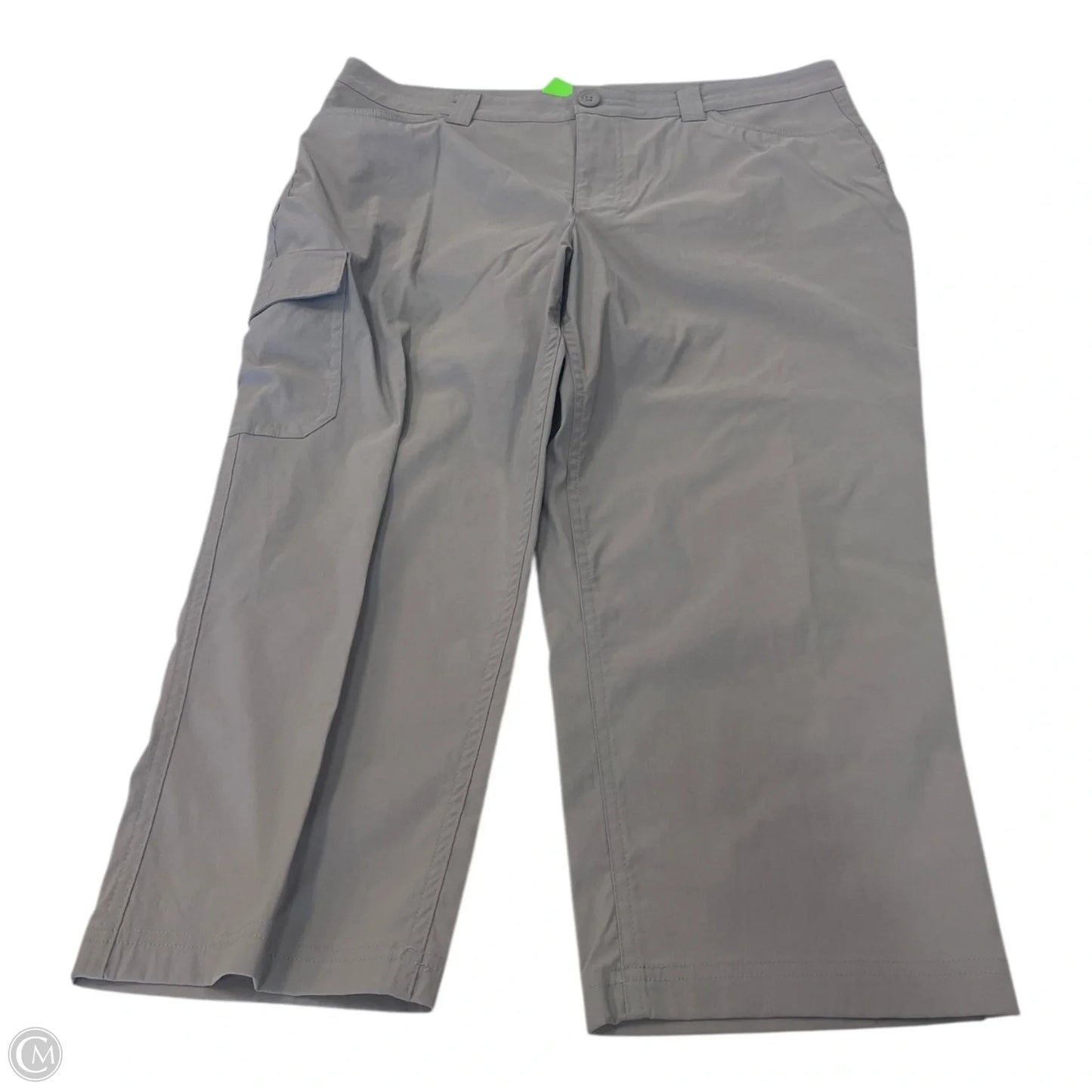 Capris By Eddie Bauer In Grey, Size: 14