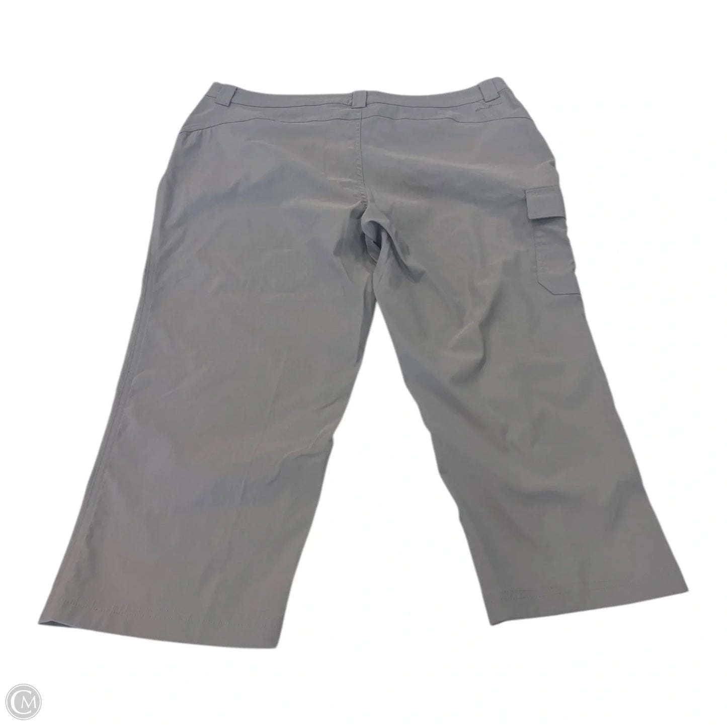 Capris By Eddie Bauer In Grey, Size: 14