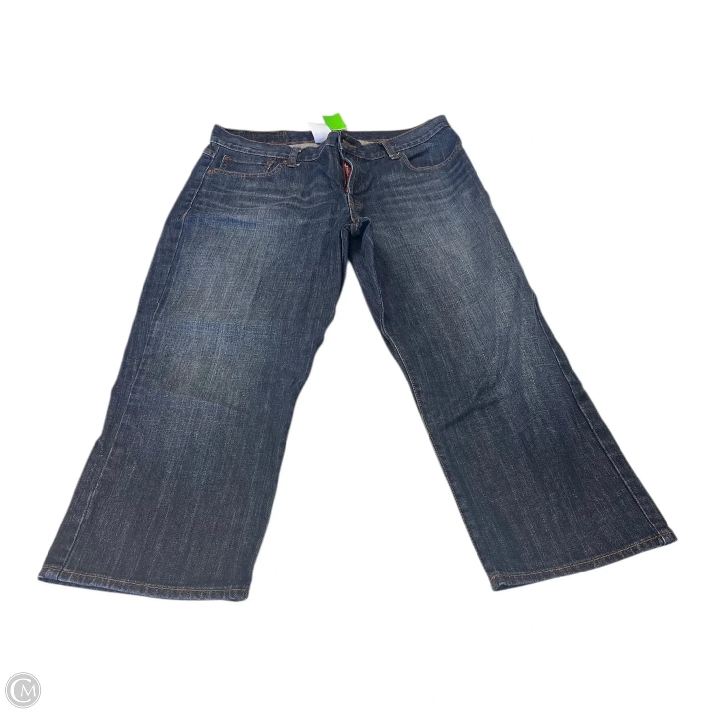 Capris By Lucky Brand In Blue Denim, Size: 14