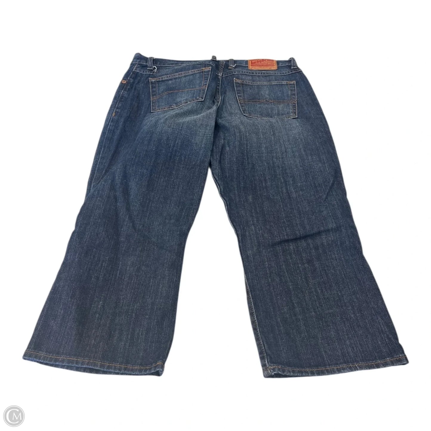 Capris By Lucky Brand In Blue Denim, Size: 14