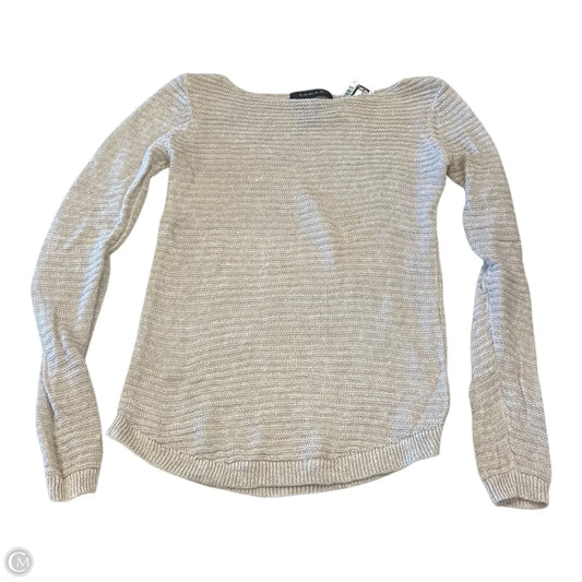 Top Long Sleeve By Tahari In Beige, Size: Xs