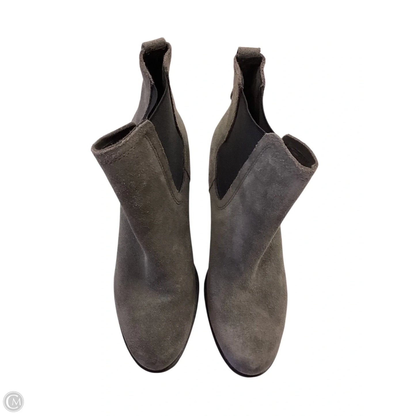 Boots Ankle Heels By Sam Edelman In Grey, Size: 8