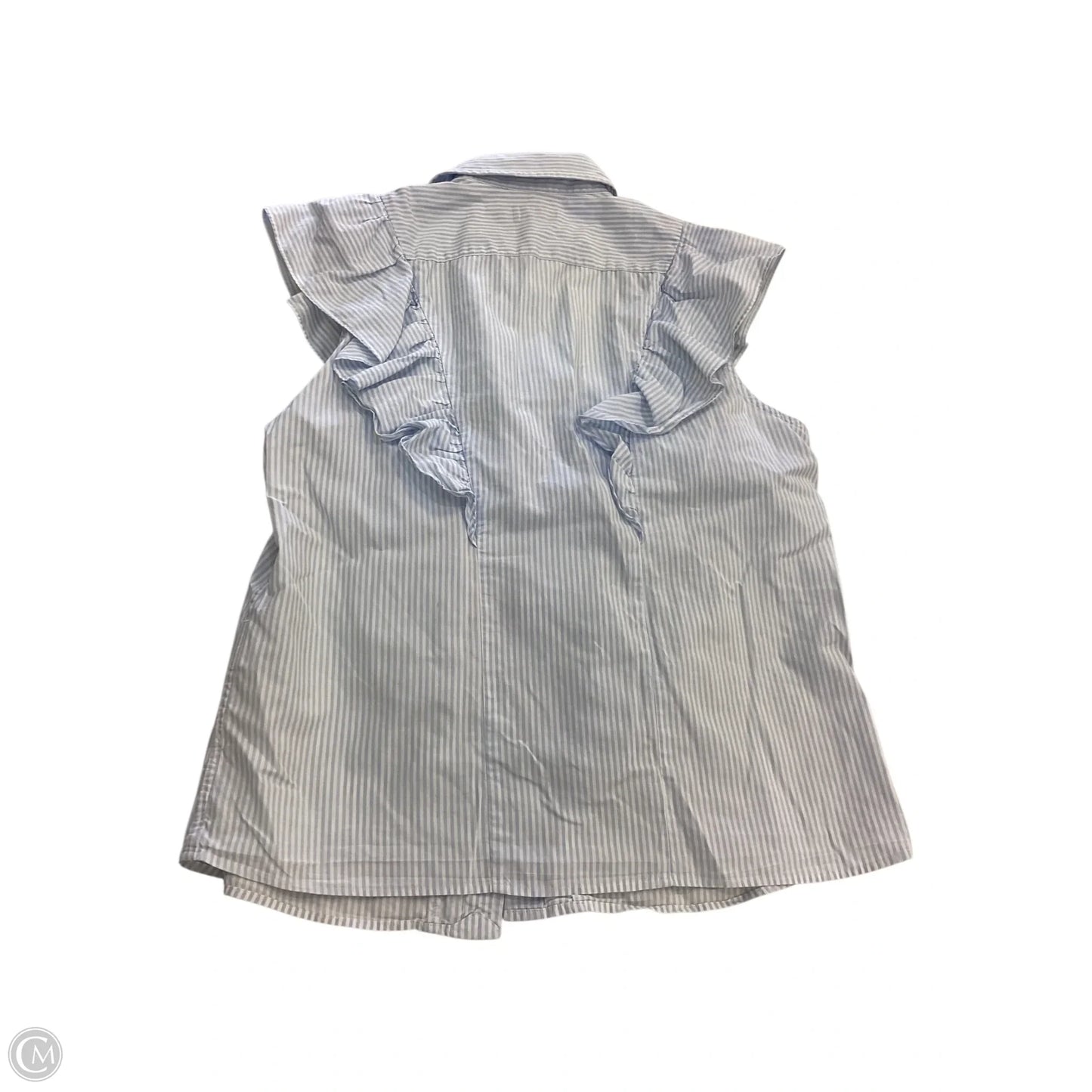 Top Sleeveless By Polo Ralph Lauren In Striped Pattern, Size: M