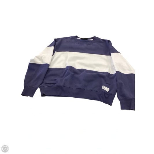 Sweatshirt Crewneck By Under Armour In Blue & White, Size: 2x