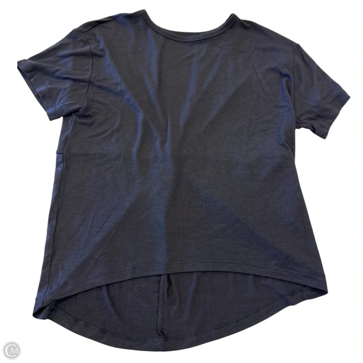 Top Short Sleeve Basic By Athleta In Black, Size: Xxs