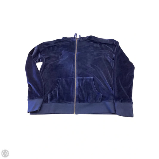 Sweatshirt Hoodie By Cozy In Navy, Size: L