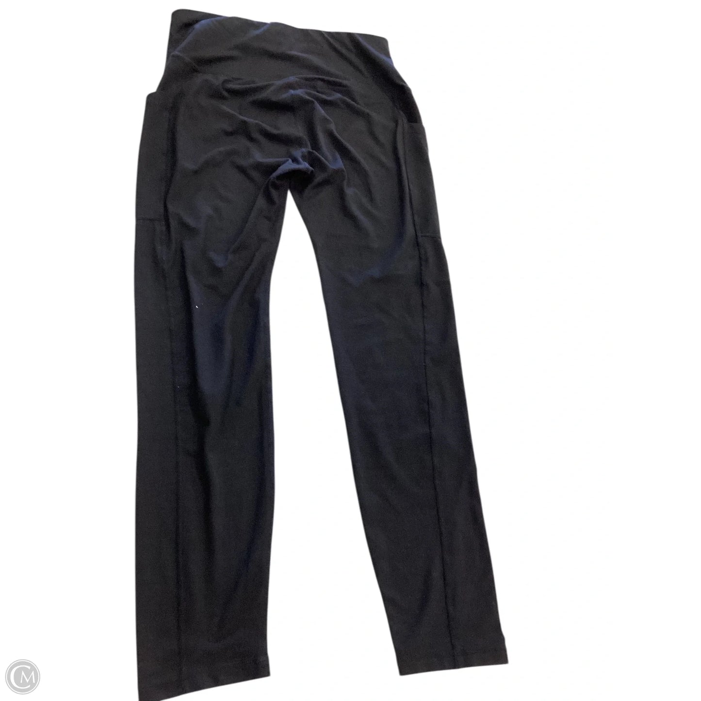 Sweatshirt Collar By Lands End In Black & White, Size: Xl