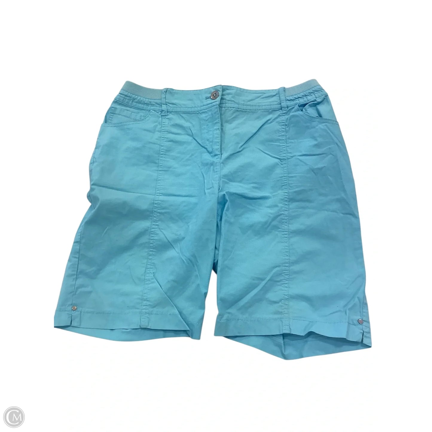 Shorts By Chicos In Blue, Size: S