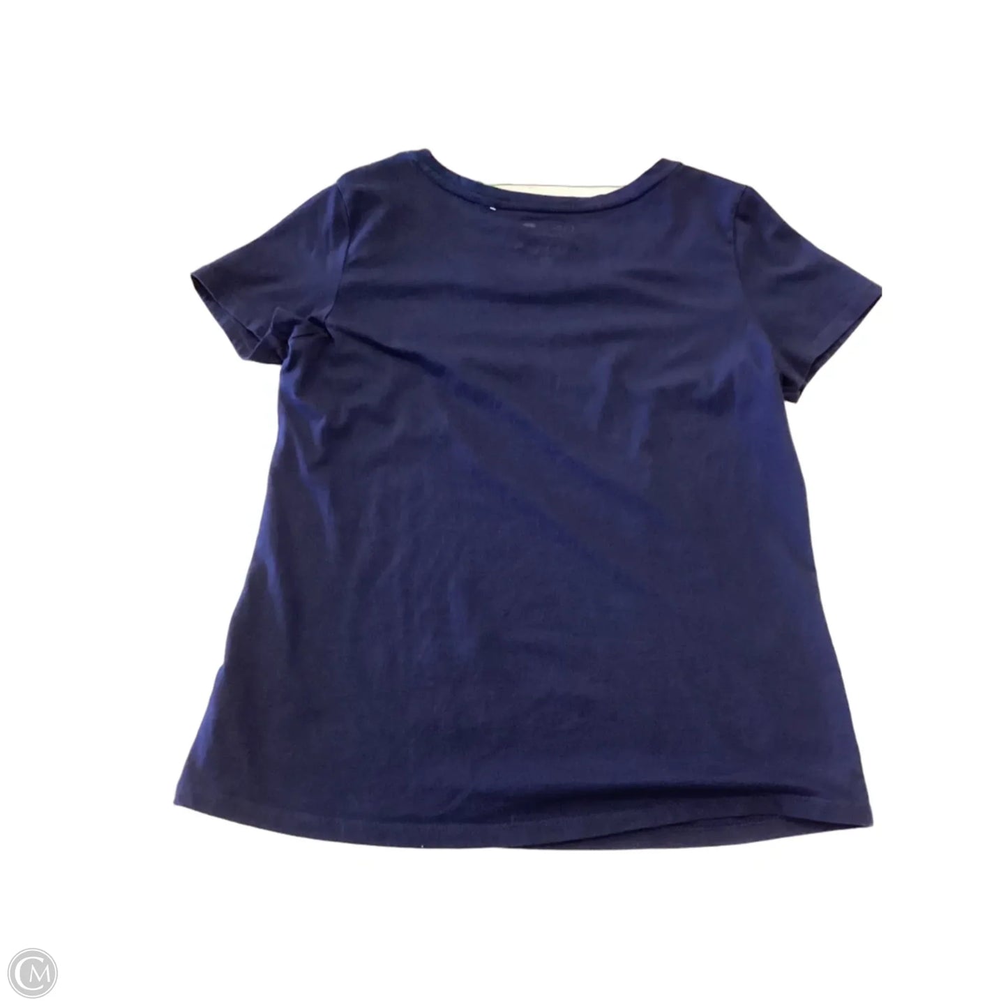 Top Short Sleeve By C And C In Navy, Size: L