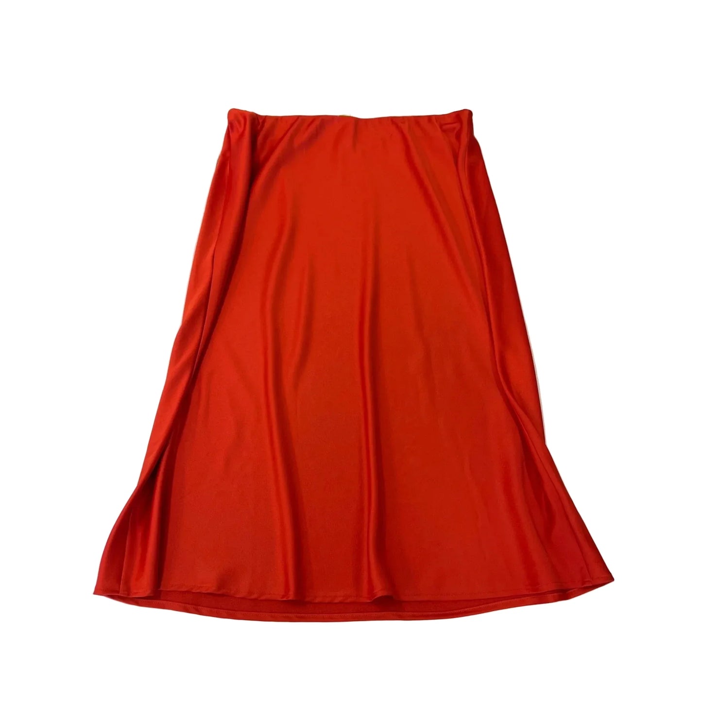 Skirt Maxi By A New Day In Orange, Size: Xxl