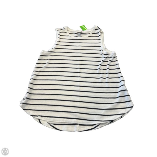 Top Sleeveless By A New Day In Striped Pattern, Size: L