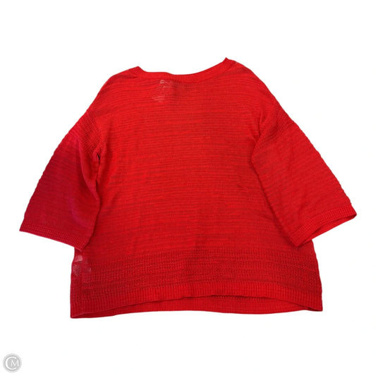 Top 3/4 Sleeve By Tommy Bahama In Red, Size: S