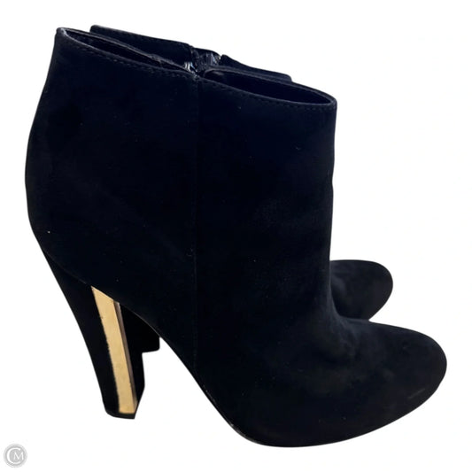 Boots Ankle Heels By Call It Spring In Black, Size: 7.5