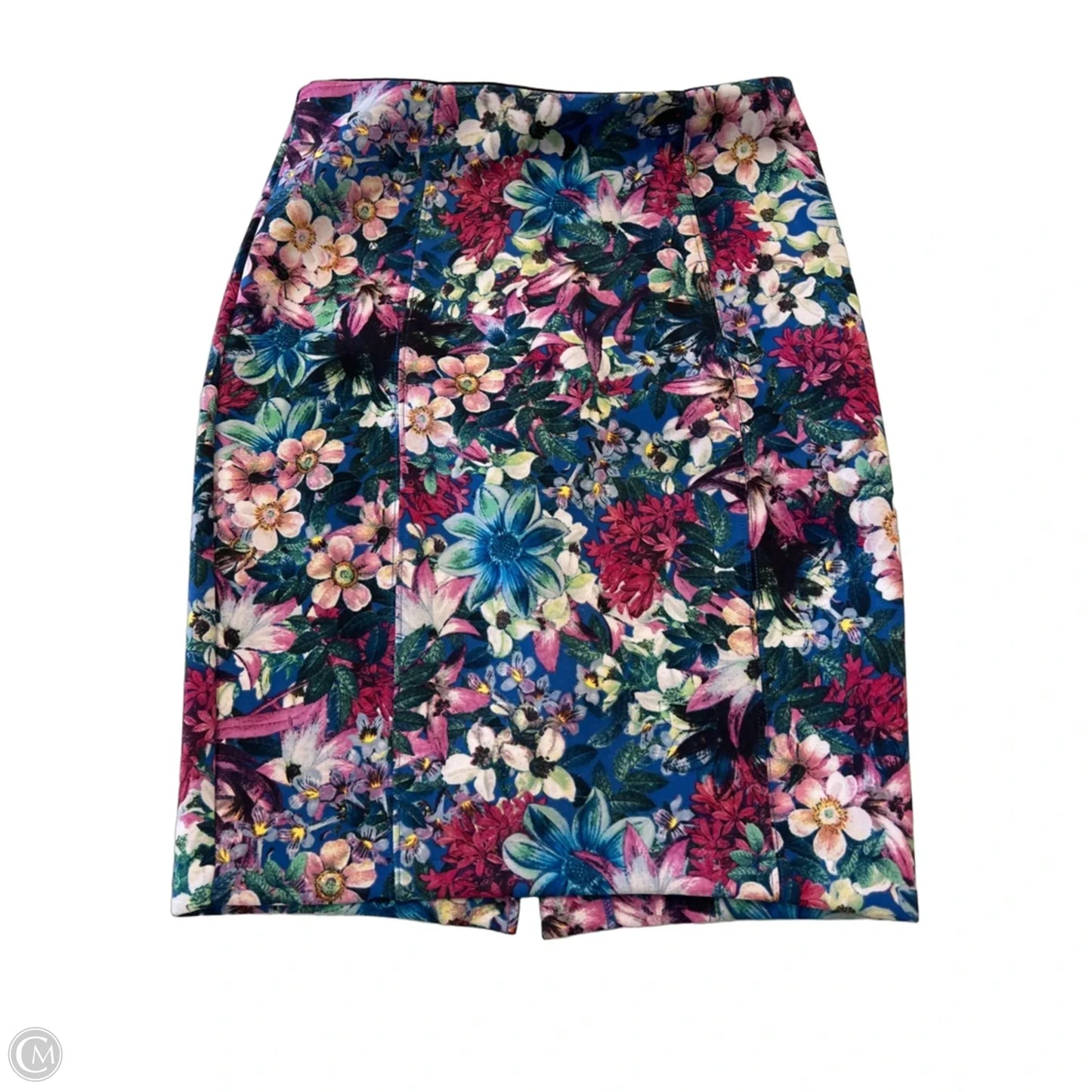 Skirt Midi By Guess In Floral Print, Size: L
