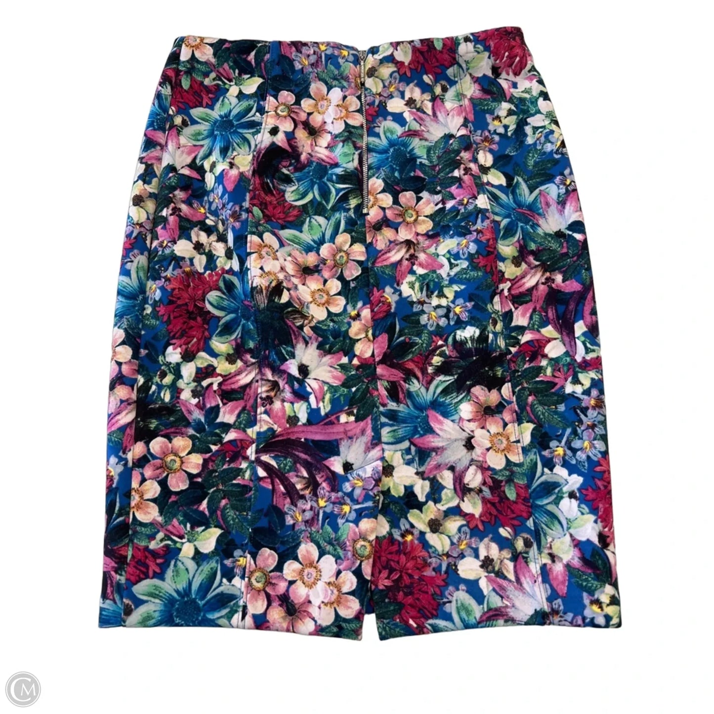 Skirt Midi By Guess In Floral Print, Size: L