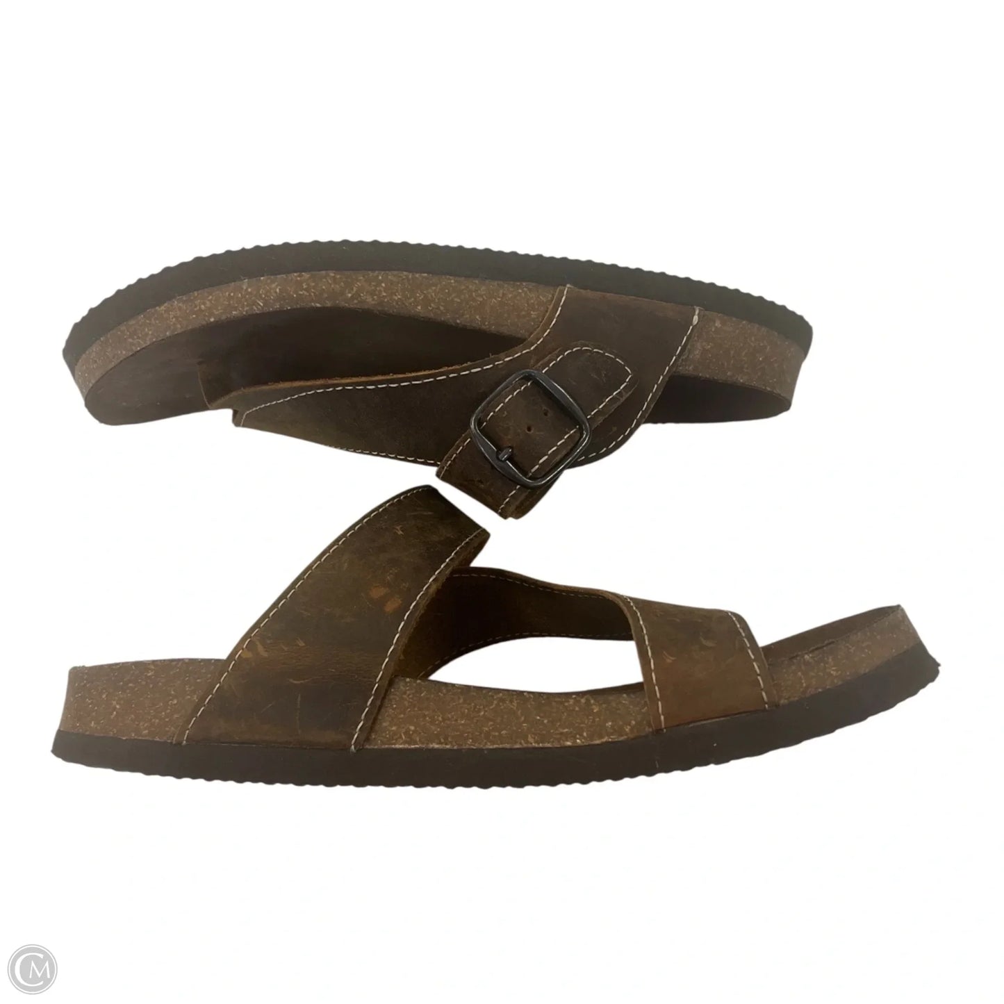 Sandals Flats By White Mountain In Brown, Size: 7