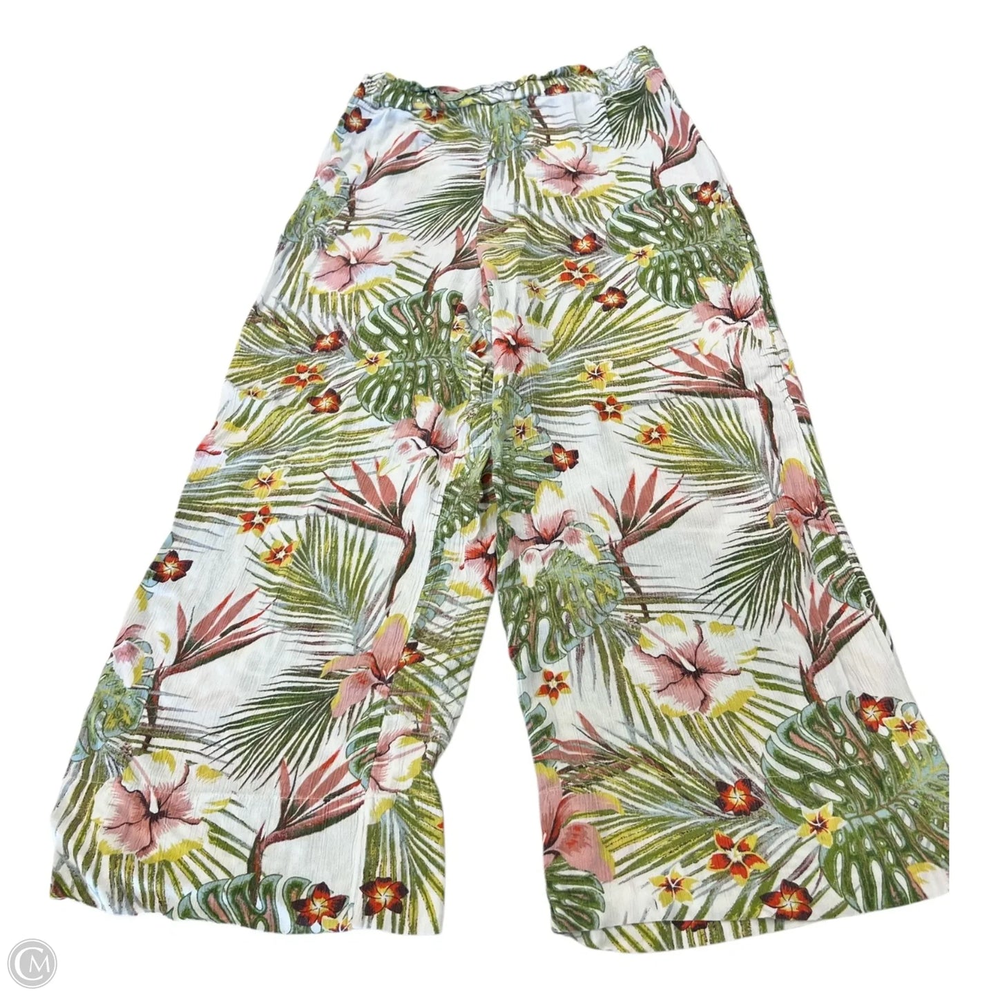 Capris By Roxy In Tropical Print, Size: S