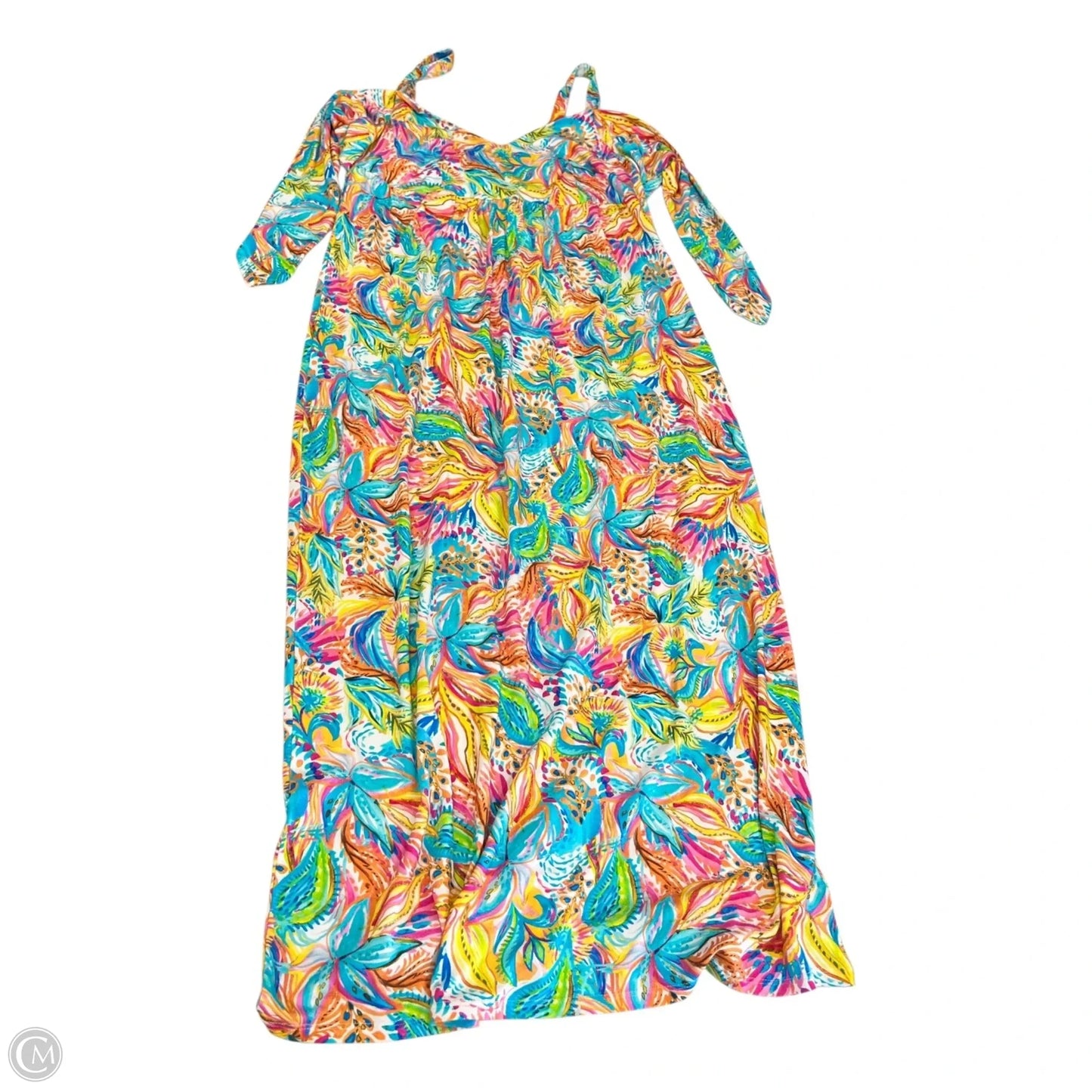 Dress Casual Maxi By Stella Parker In Floral Print, Size: L