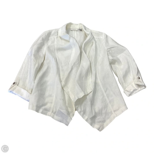 Blazer By Chicos In White, Size: M