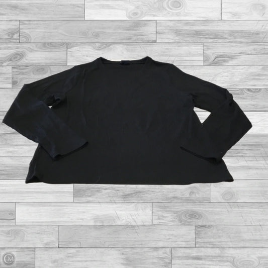 Top Long Sleeve Basic By Splendid In Black, Size: Xl