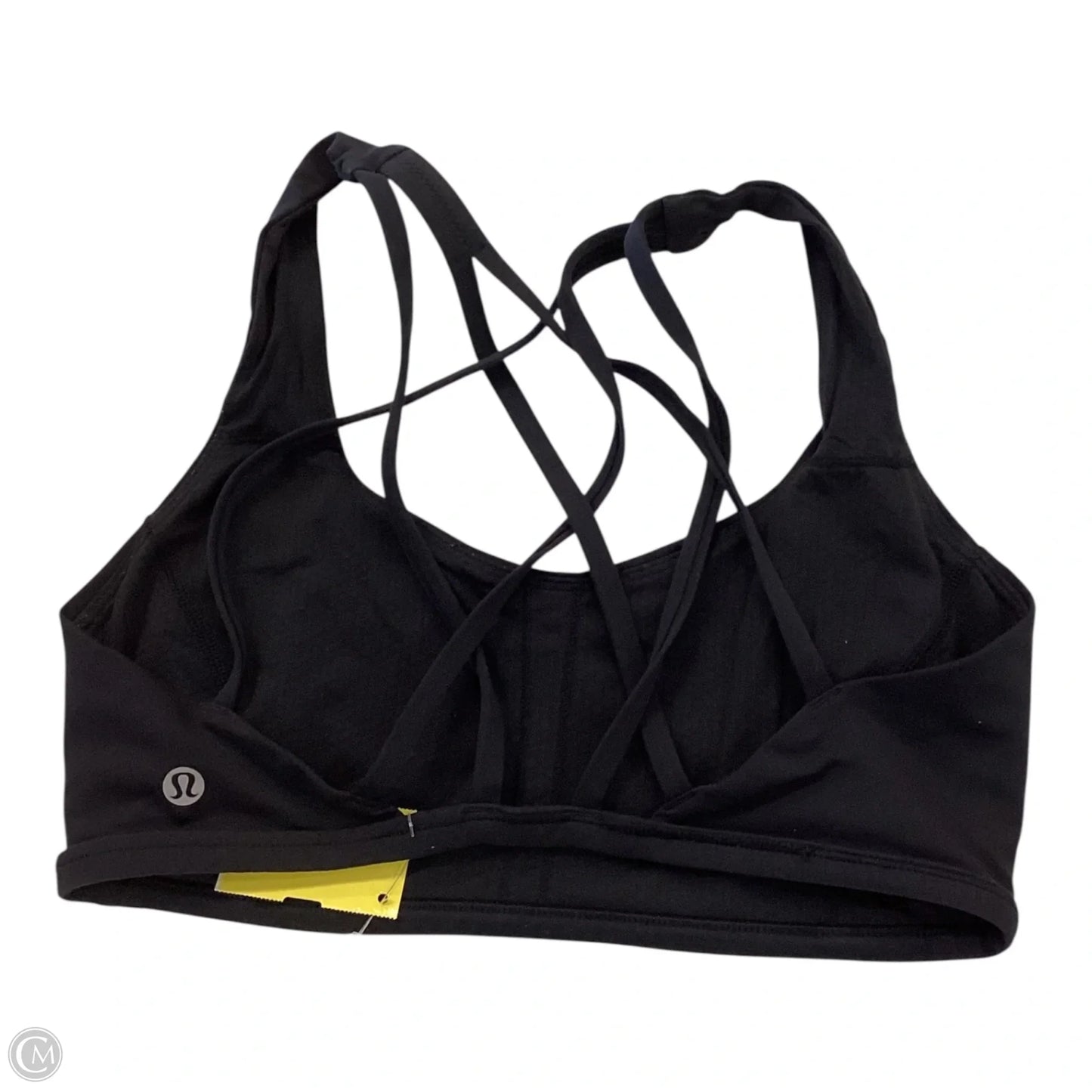 Athletic Bra By Lululemon In Black, Size: 4