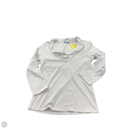 Top Long Sleeve By J Mclaughlin In White, Size: Xs