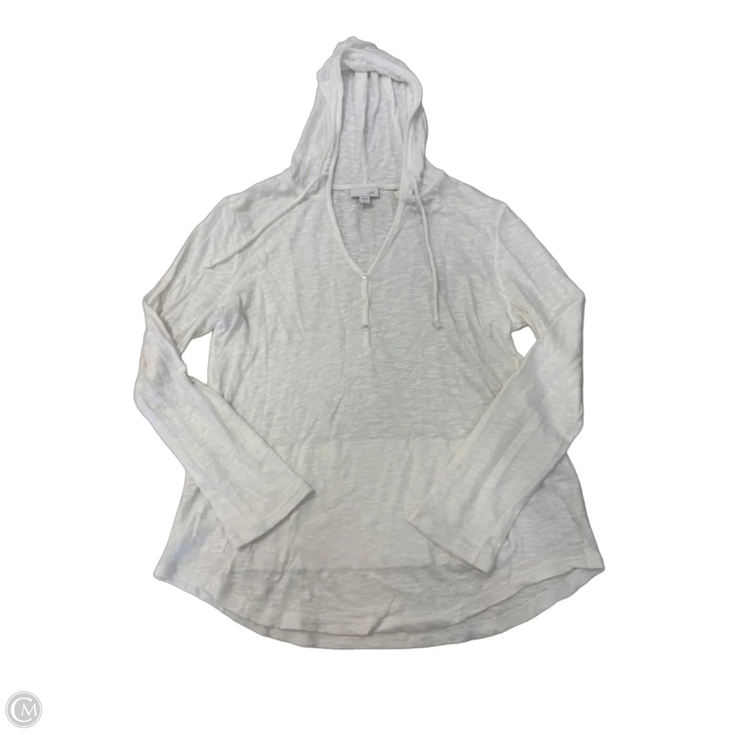Top Long Sleeve By J. Jill In Cream, Size: S