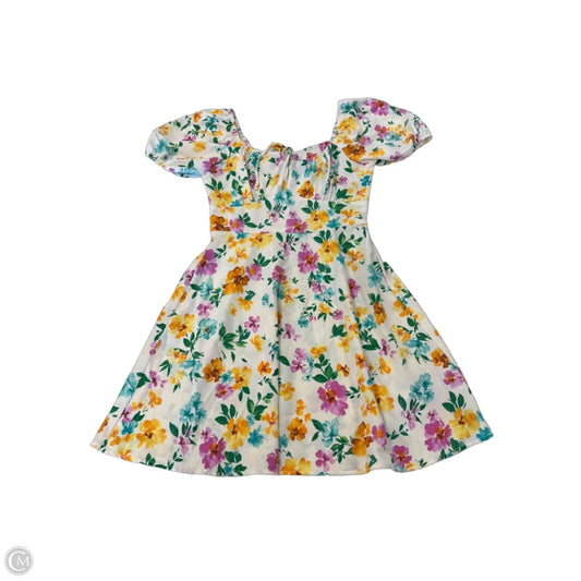Dress Casual Short By Clothes Mentor In Floral Print, Size: S