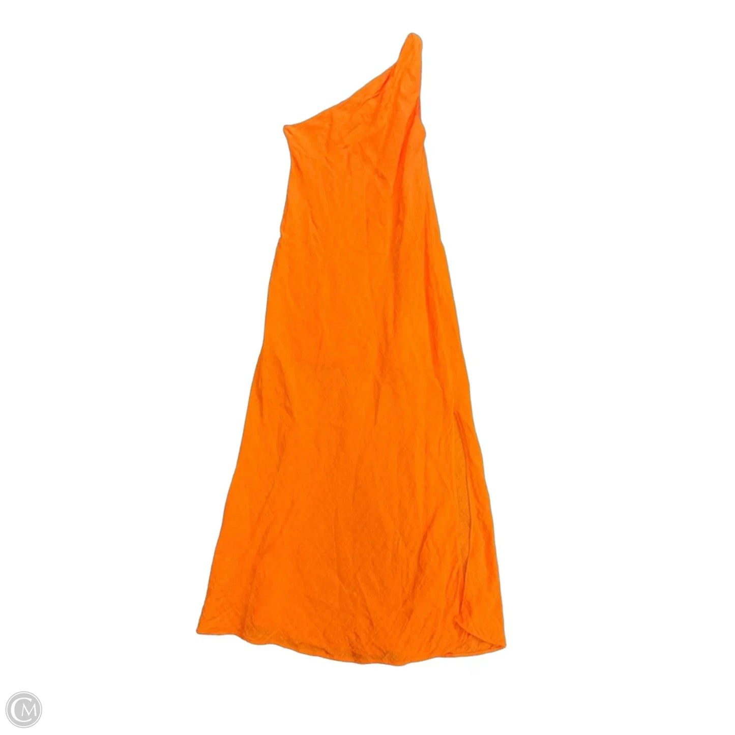 Dress Casual Maxi By Massimo Dutti In Orange, Size: M
