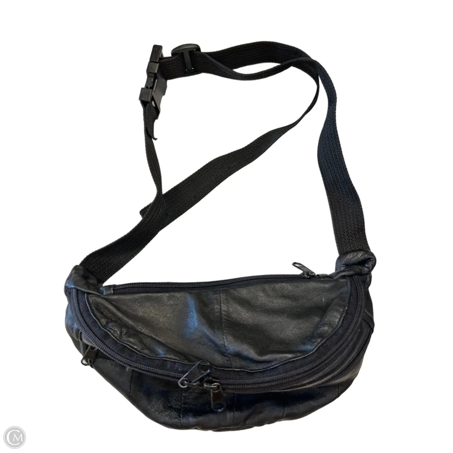 Belt Bag Leather By Clothes Mentor, Size: Small