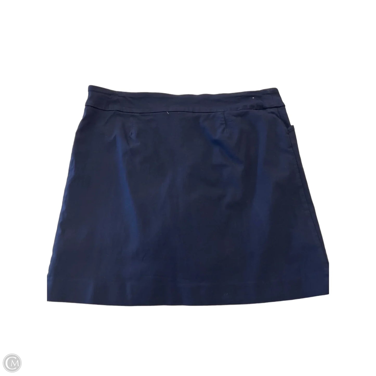 Skort By Coral Bay In Navy, Size: Xl