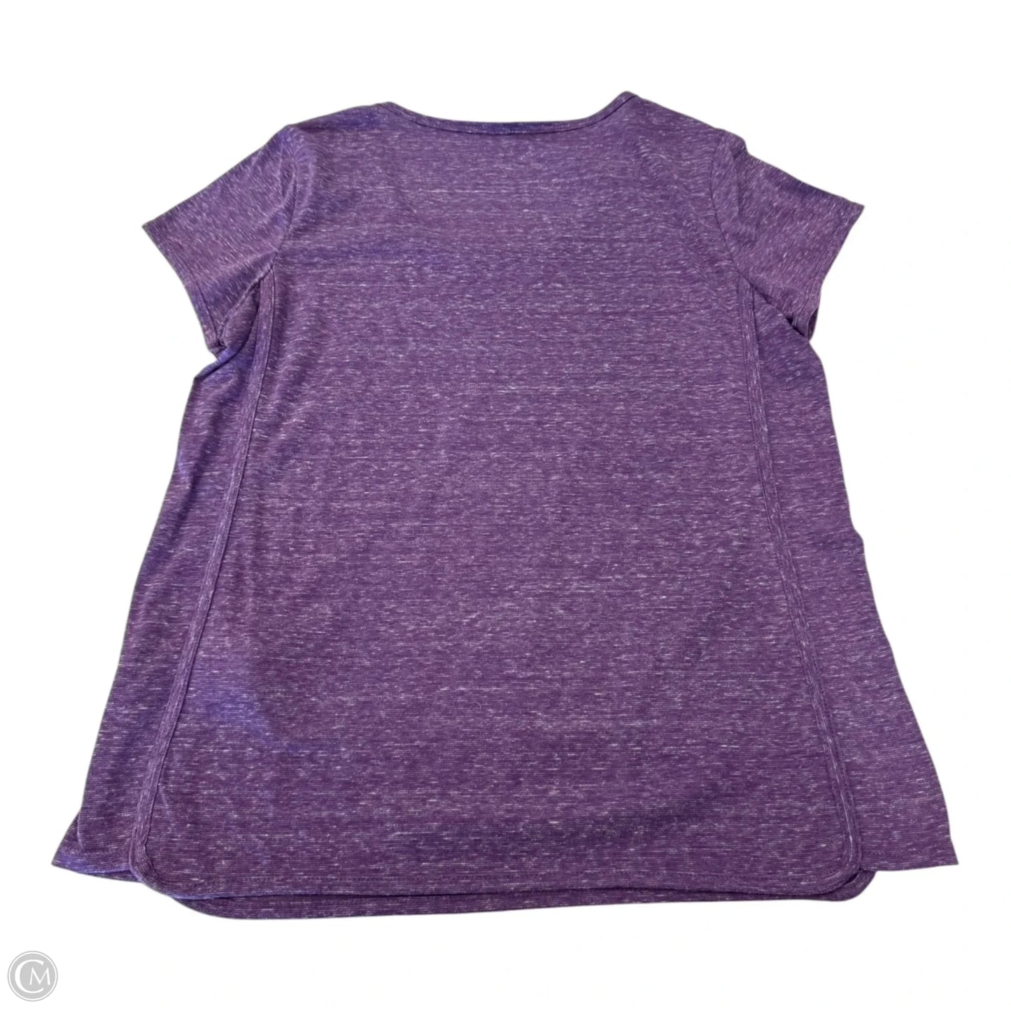 Top Short Sleeve By Style And Co Collection Women In Purple, Size: S