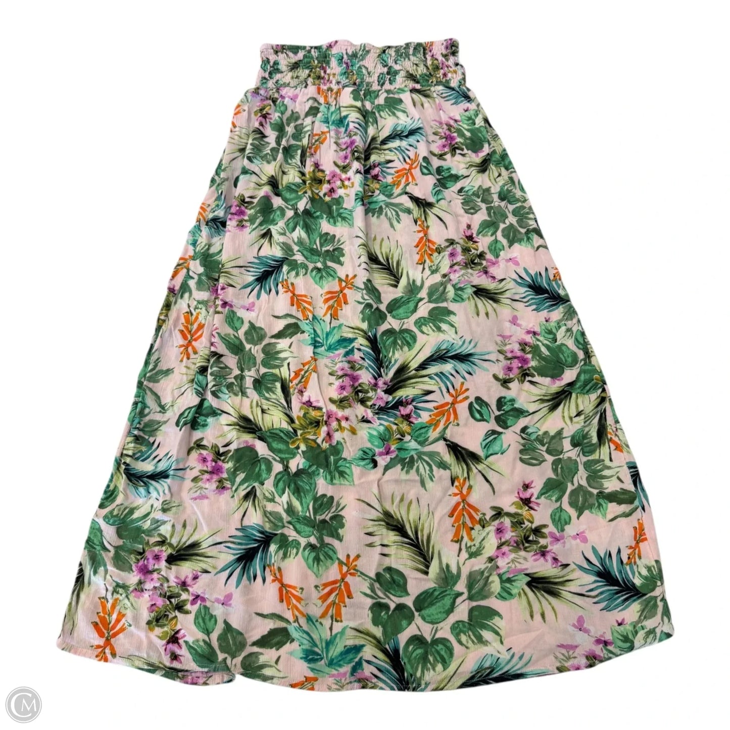 Swimwear Cover-up By Clothes Mentor In Floral Print, Size: Osfm