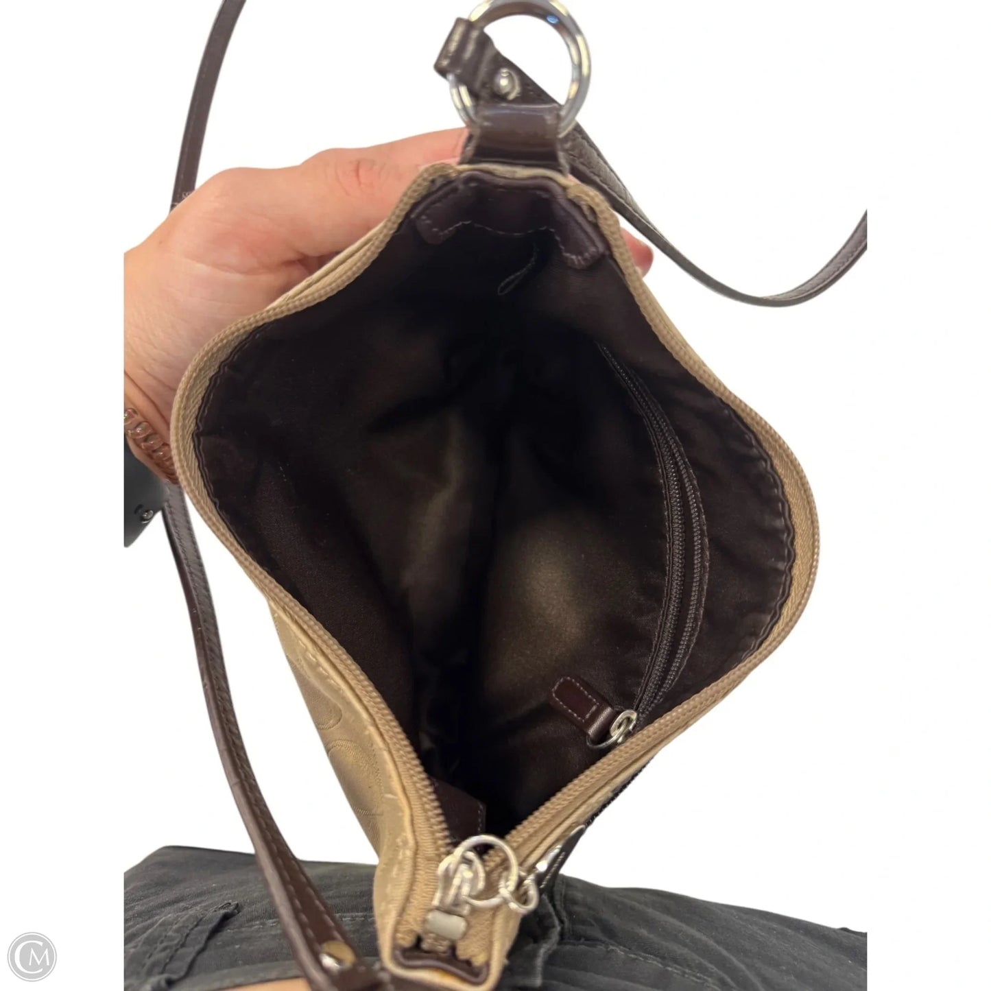 Crossbody Designer By Coach, Size: Small