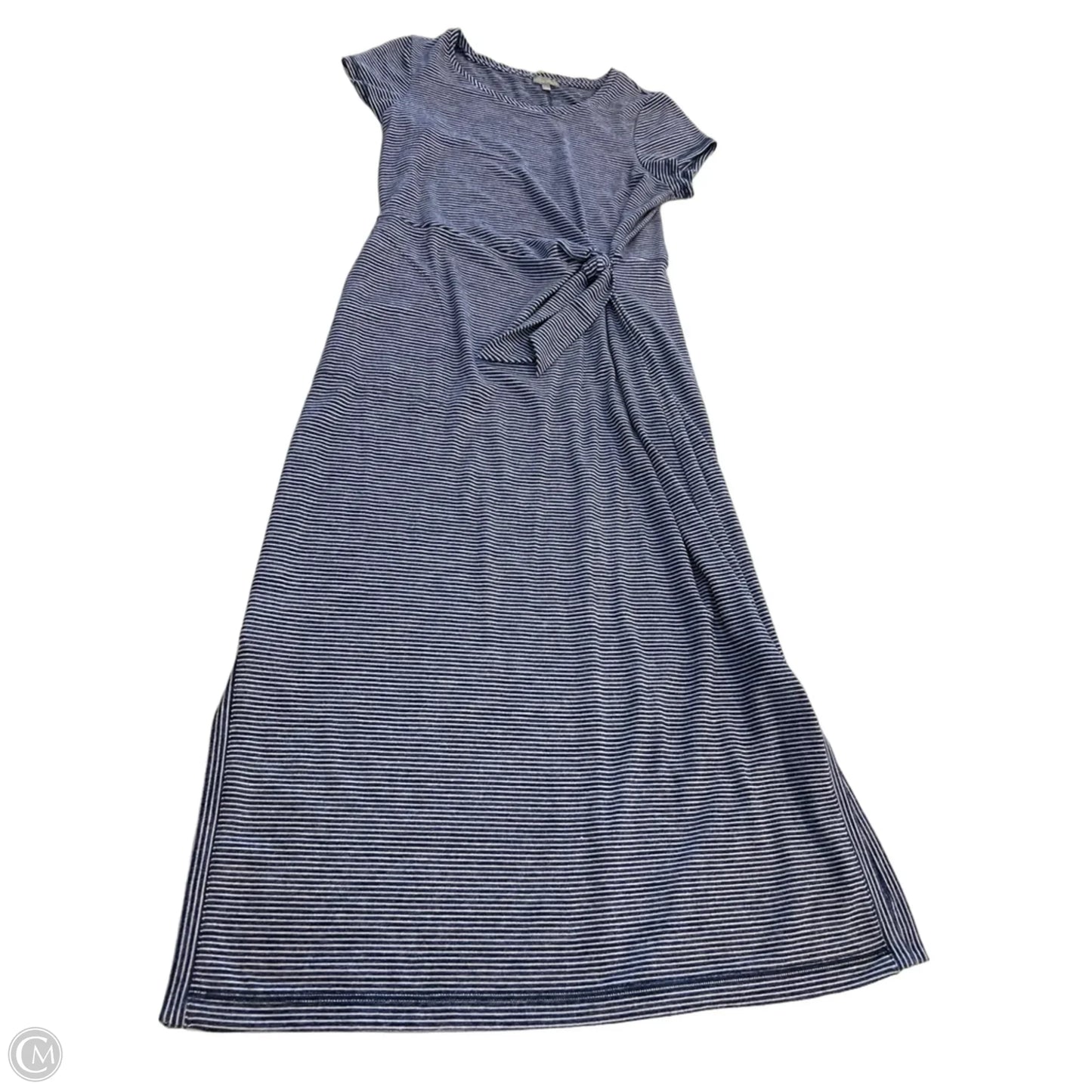 Dress Casual Maxi By Talbots In Striped Pattern, Size: Lp