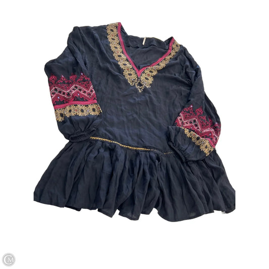 Tunic 3/4 Sleeve By Free People In Multi-colored, Size: Xs