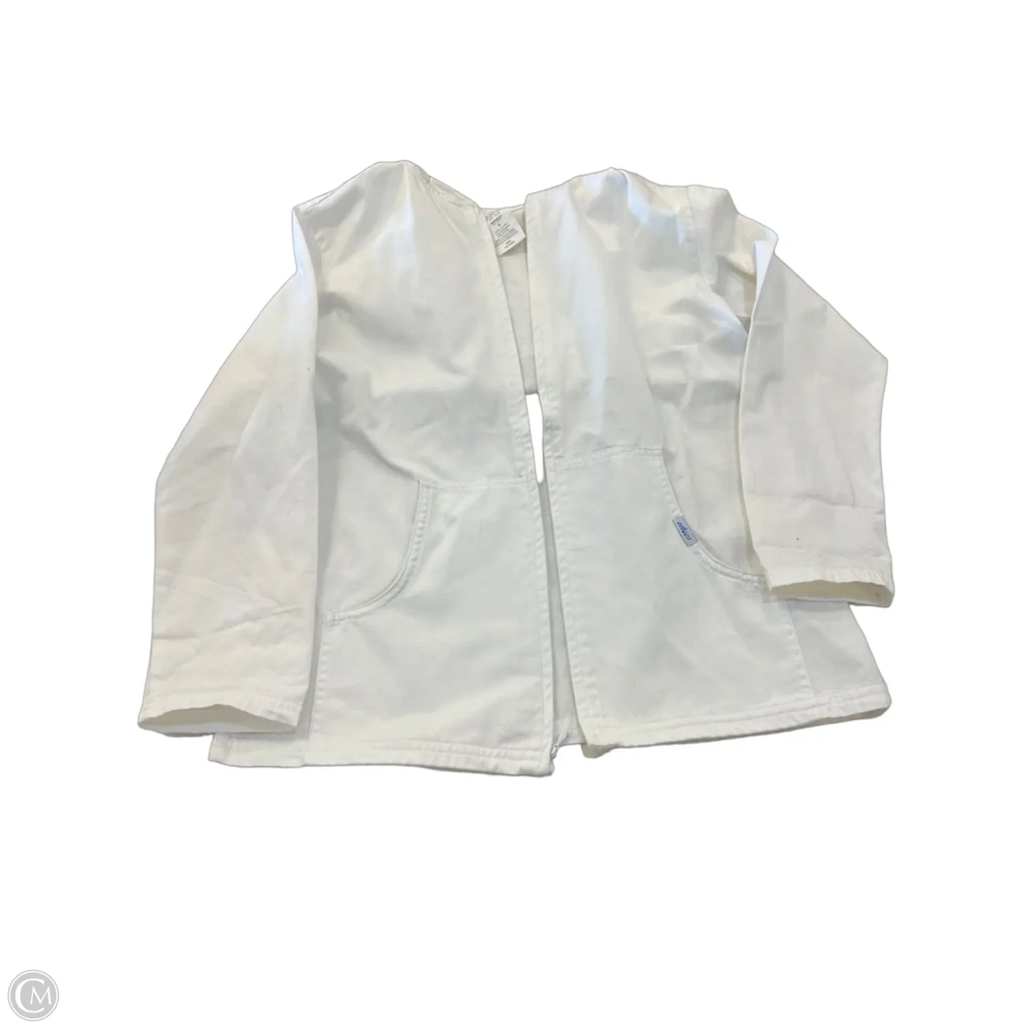 Jacket Other By Clothes Mentor In White, Size: S