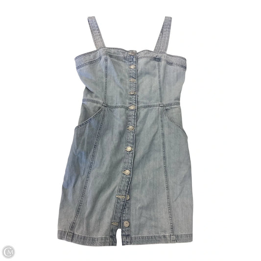 Dress Casual Short By Levis In Blue Denim, Size: L