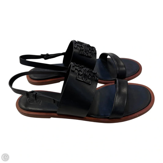 Sandals Designer By Tory Burch In Black, Size: 10