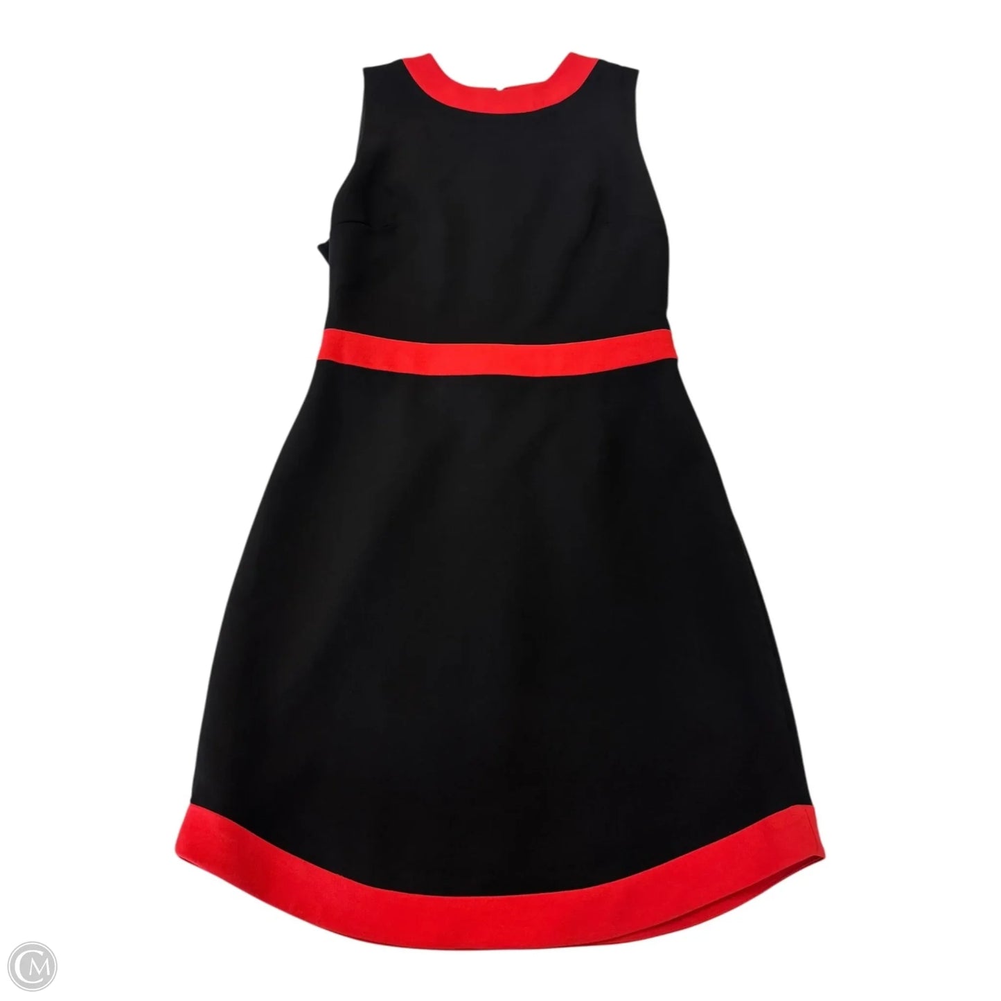 Dress Designer By Alice + Olivia In Black & Red, Size: M