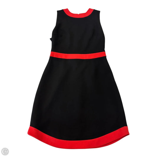 Dress Designer By Alice + Olivia In Black & Red, Size: M