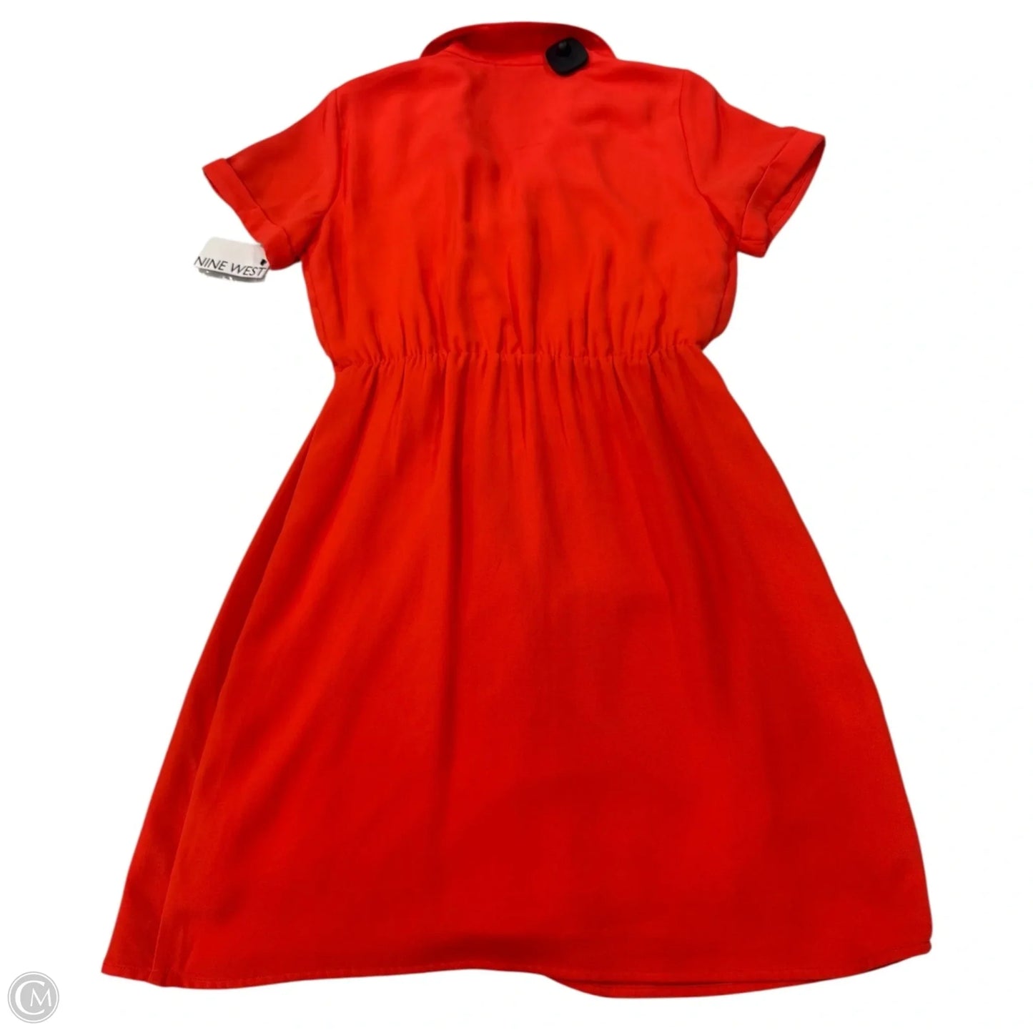 Dress Casual Short By Nine West In Orange, Size: M